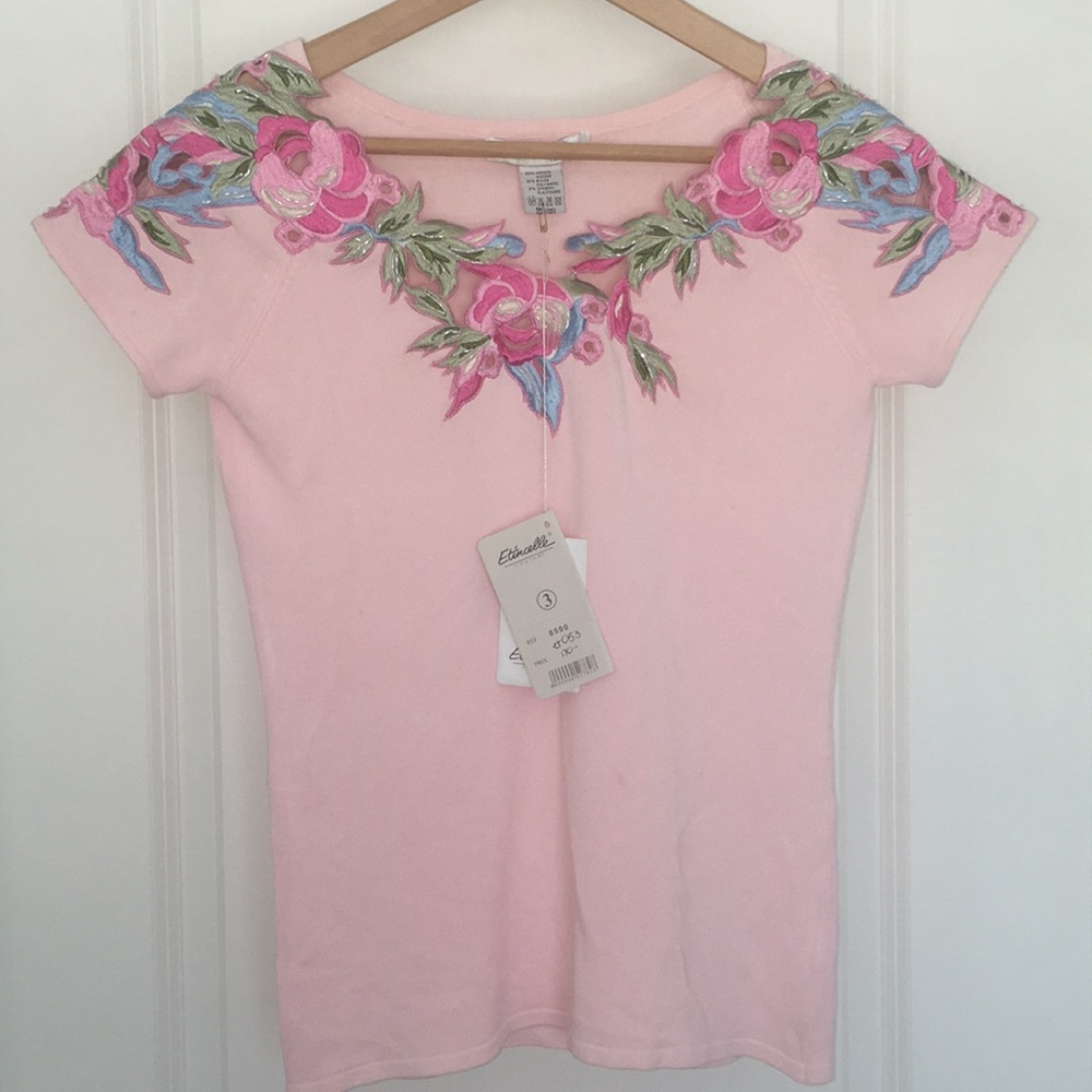 🆕 French Brand Etincelle Couture Gorgeous Top